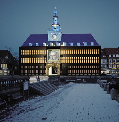 Der Bauzaun als Ausstellung 01