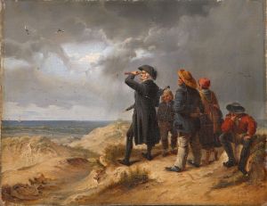 Gerhard Heinrich Nanninga: Blick auf das Meer